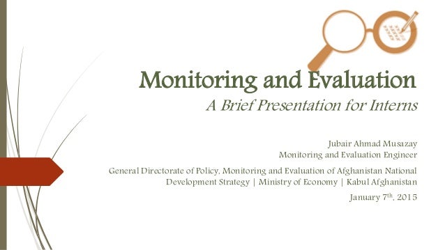 Phd thesis monitoring and evaluation