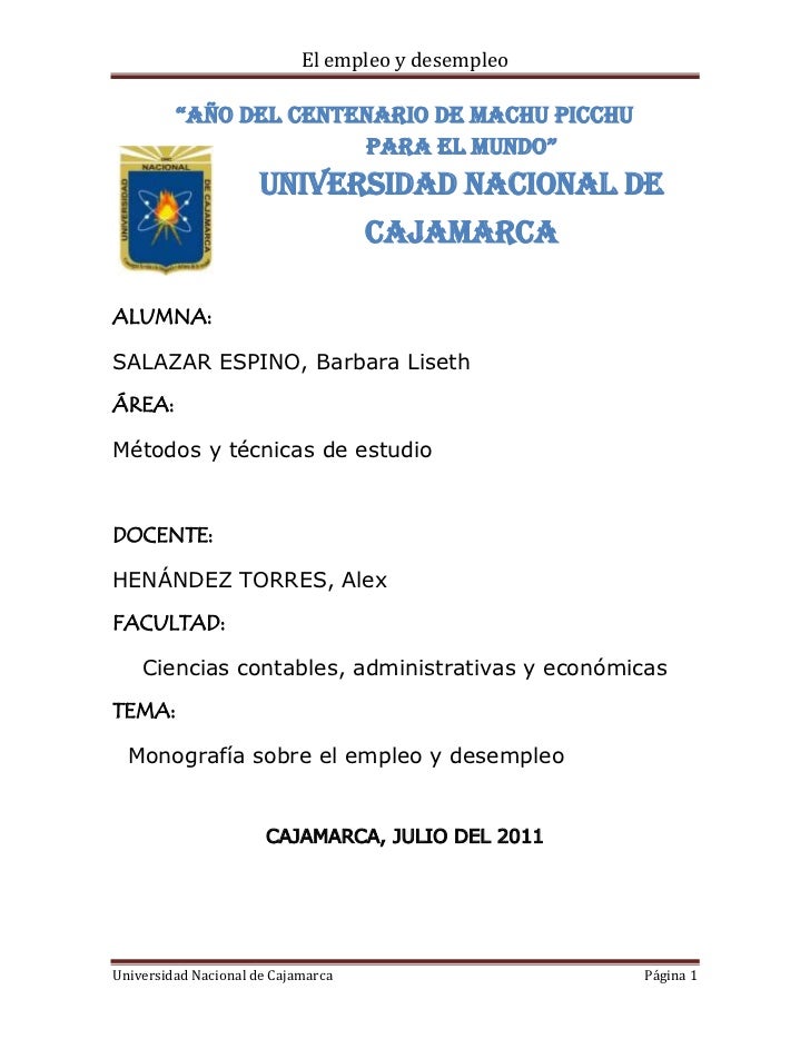 Contenido De Una Monografia Contenido De Una Monografia