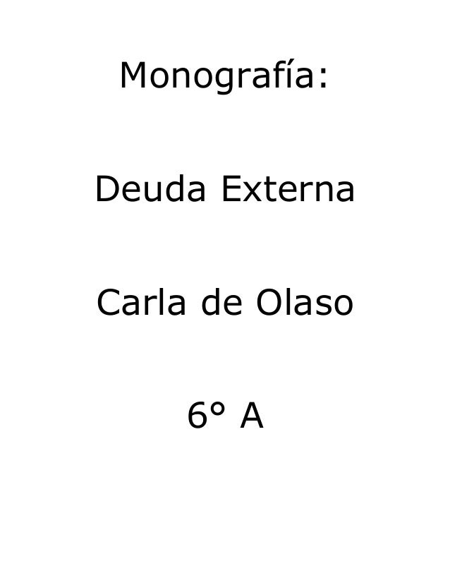 Monografia economia negocios
