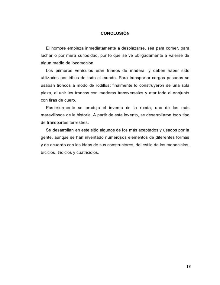 Monografia transporte