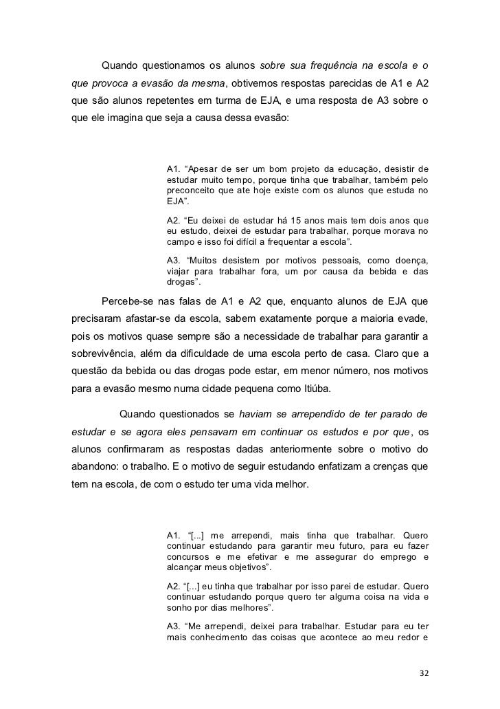 Monografias sobre eja