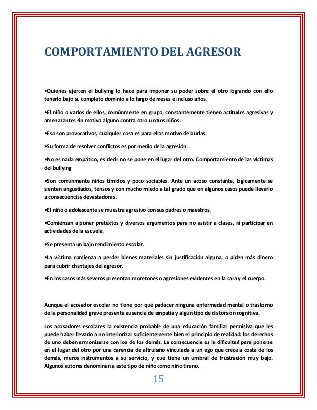 Monografia sobre bullying