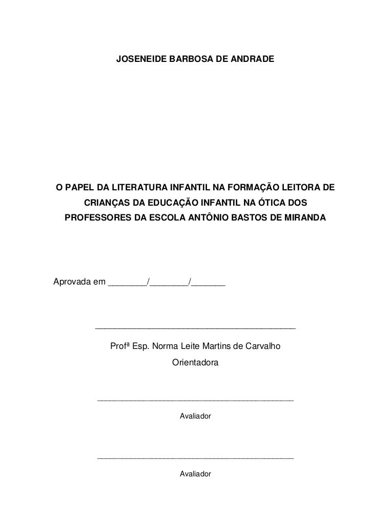 Monografia trabalho infantil