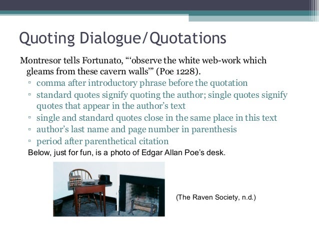 mla format for dialogue in an essay I'm writing an essay and i need to quote a conversation between two characters ex) how do you quote dialogue between two characters in an essay mla. mla format for dialogue in an essay I'm writing an essay and i need to quote a conversation between two characters ex) how do you quote dialogue between two characters in an essay mla.