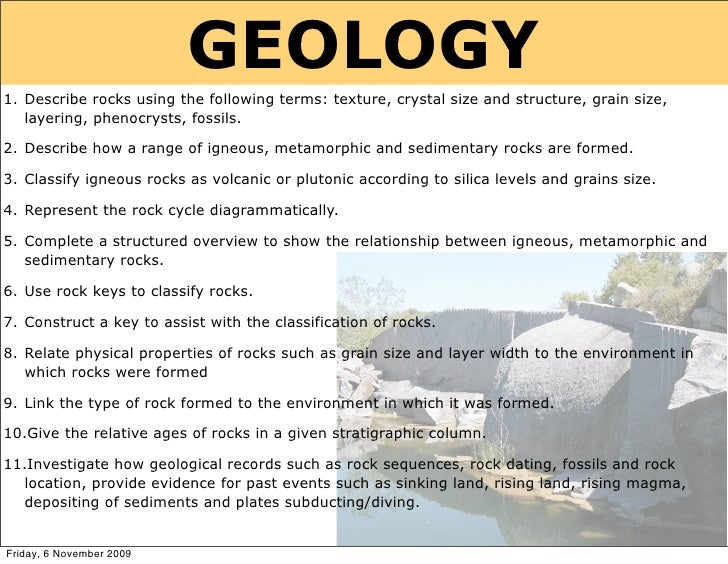 Geology