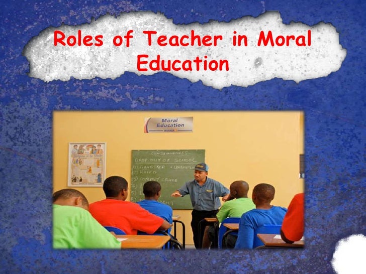 Moral education essay