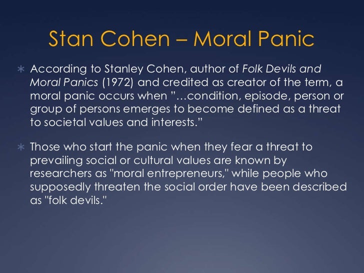 Moral panics clockwork orange