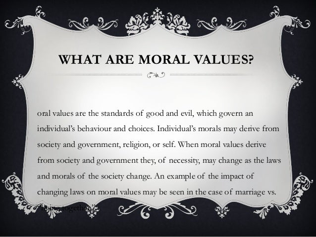 Morals and Values: Understanding the Similarities and Differences