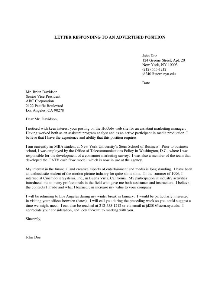 cover letter uk date