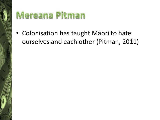 colonization on hauora for maori sociology essay Dissimilar to indigenous australia, the maori people had formed a pact with the british shortly after the colonization of new zealand it is apparent that the treaty of waitangi, was the footing of the northland district health board, where in 2001, the board recognised the rights of maori to equality of wellness position. colonization on hauora for maori sociology essay Dissimilar to indigenous australia, the maori people had formed a pact with the british shortly after the colonization of new zealand it is apparent that the treaty of waitangi, was the footing of the northland district health board, where in 2001, the board recognised the rights of maori to equality of wellness position.