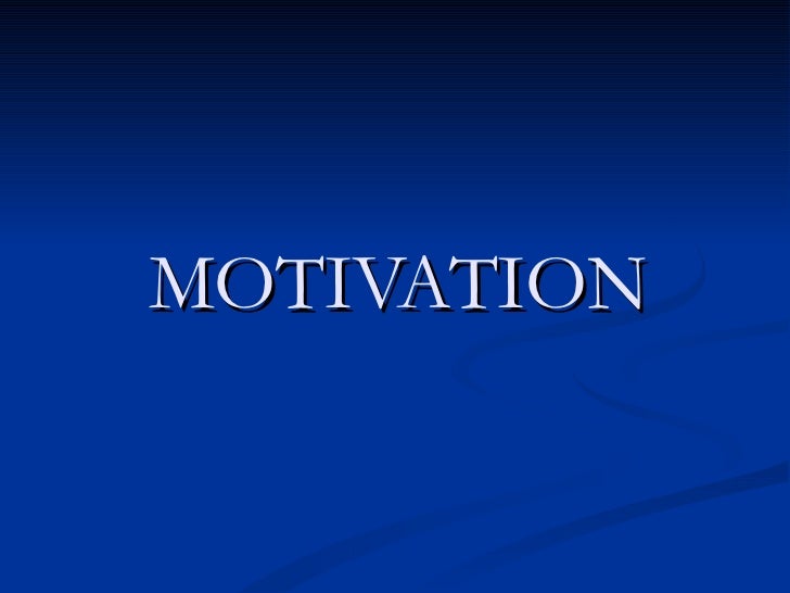 Types of motivation ppt picture