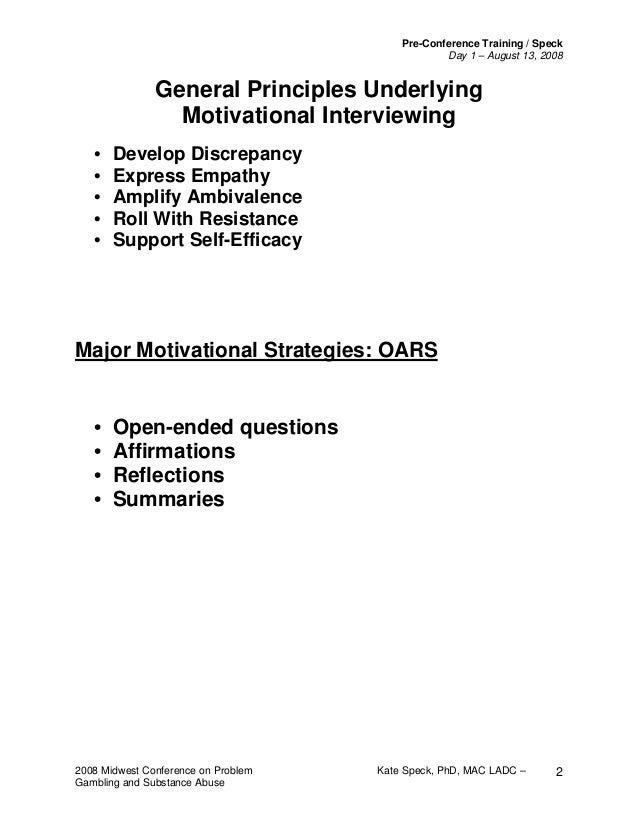 motivational interview questions