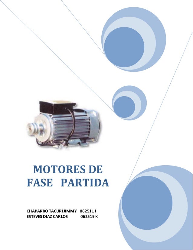 Bobinado de motor fase partida