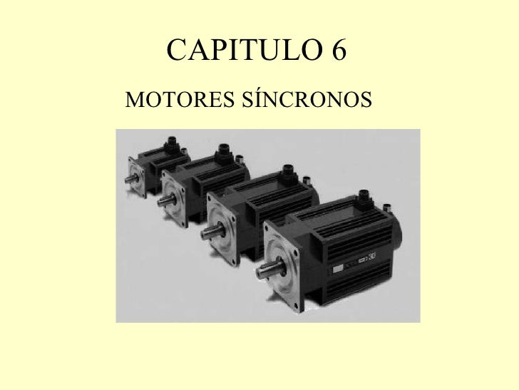 Motores sincronos