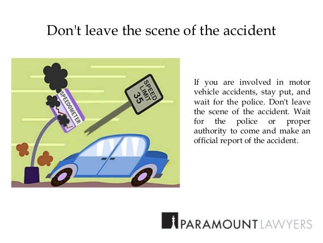 Don T Wait To Report Car Accident Don T Wait To Report Car Accident