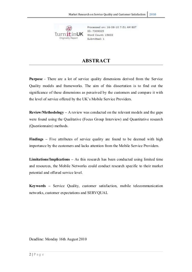 Custom mba dissertation on marketing