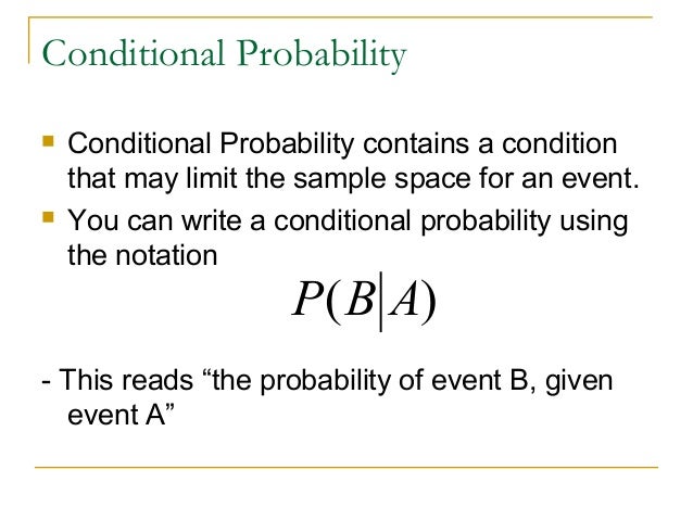 conditional probability Detailed tutorial on bayes' rules, conditional probability, chain rule to improve your understanding of machine learning also try practice problems to test. conditional probability Detailed tutorial on bayes' rules, conditional probability, chain rule to improve your understanding of machine learning also try practice problems to test.
