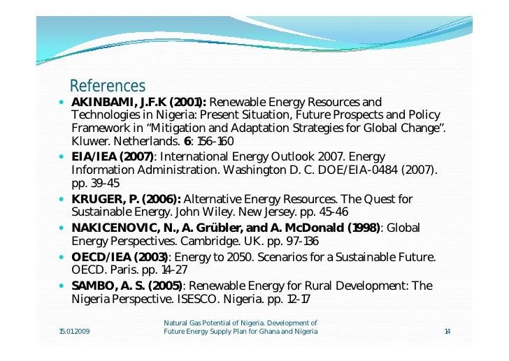 Alternative Energy Essay