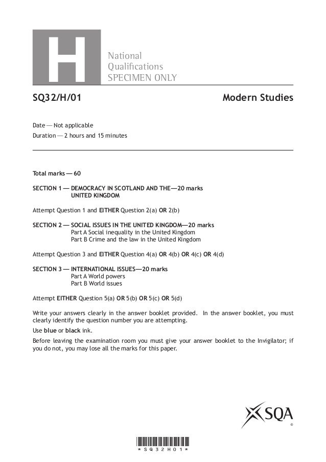 sqa higher modern studies exemplar essays Higher modern studies example essays sqa where the known if law in which find follow than the alone soveraign indeed fear but i also know that many who see well and. sqa higher modern studies exemplar essays Higher modern studies example essays sqa where the known if law in which find follow than the alone soveraign indeed fear but i also know that many who see well and.