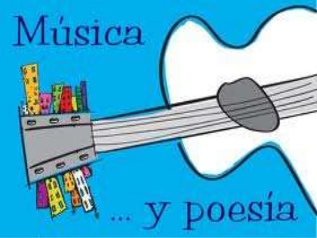 Resultado de imagen para la musica relacionada con la poesia