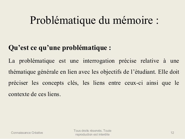 Exemple De Problématique Mémoire Rh  ingeguna