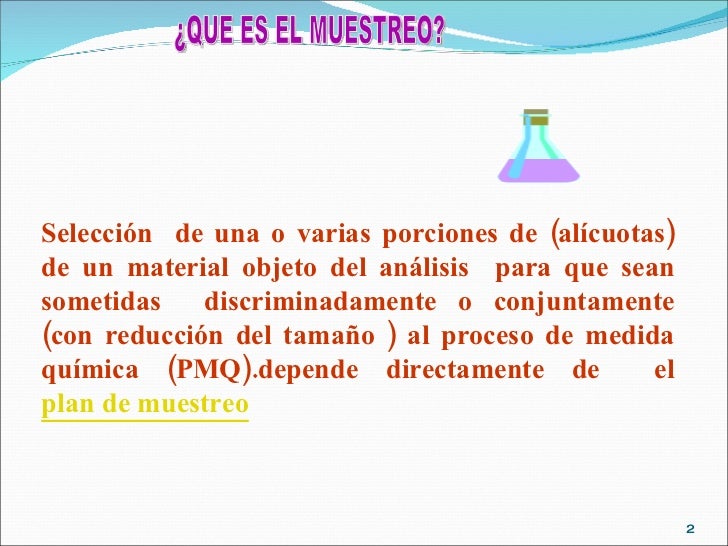 Muestreo Para AnáLisis QuíMico.2