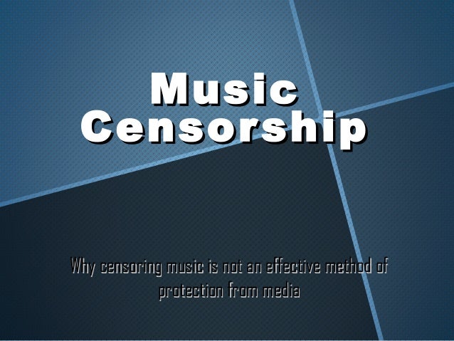 censorship essays