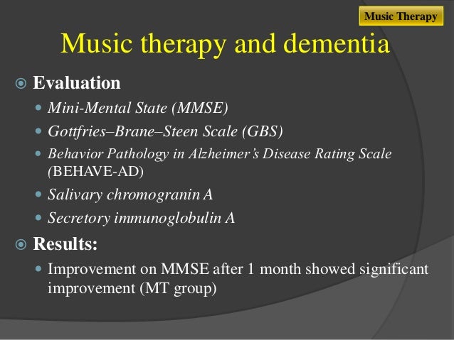 Music therapy research paper thesis