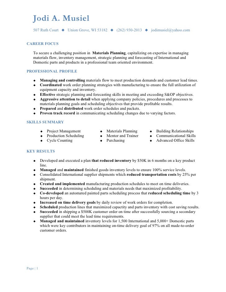 media buyer resume samples
