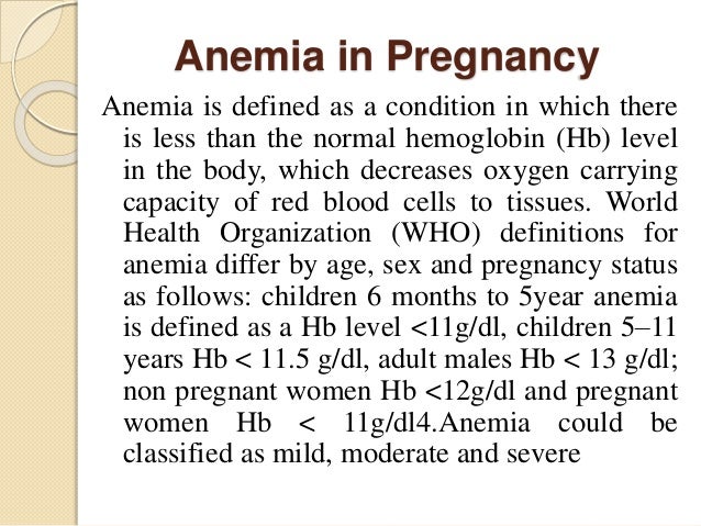 Anemia case study questions