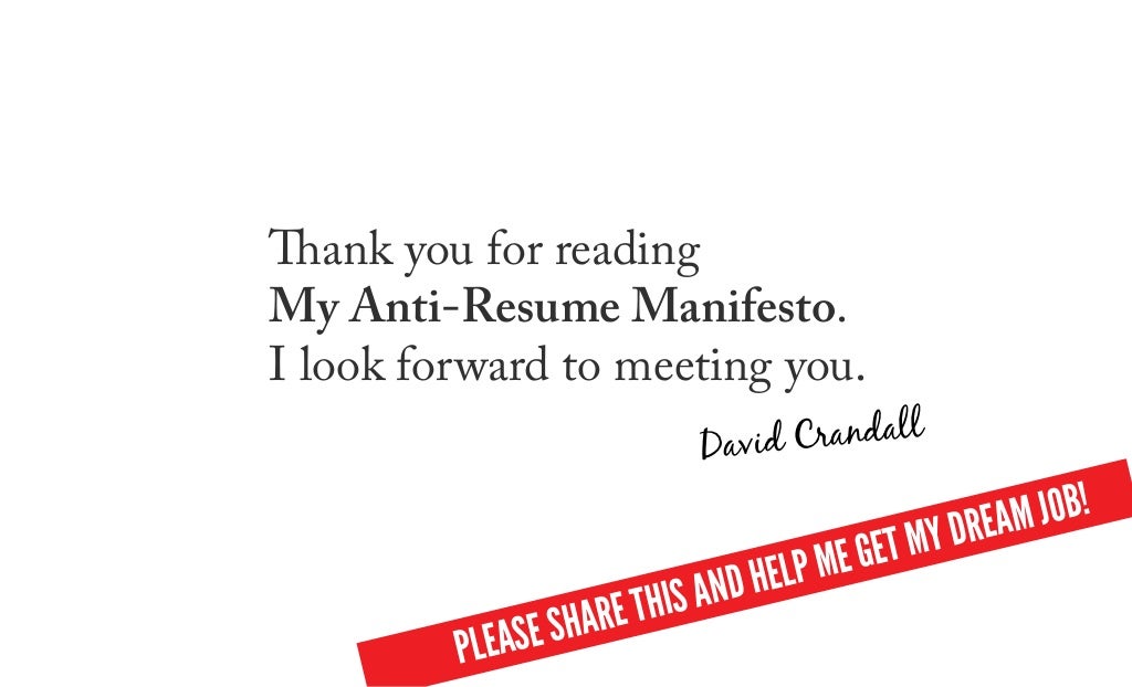 thank you for looking at my resumes