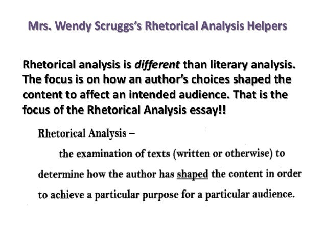 Ap language rhetorical analysis essay tips