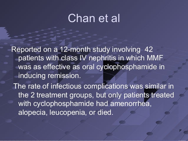 Cytoxan Infusion Rate