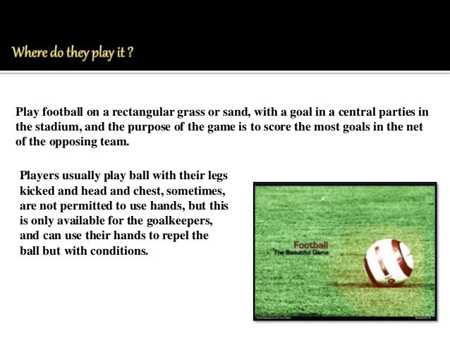 Essay my favourite game football