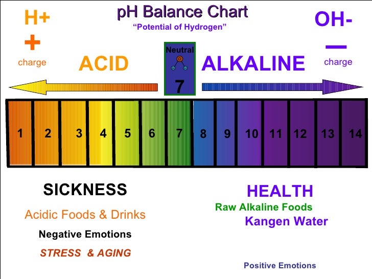 Water Ph Balance Chart