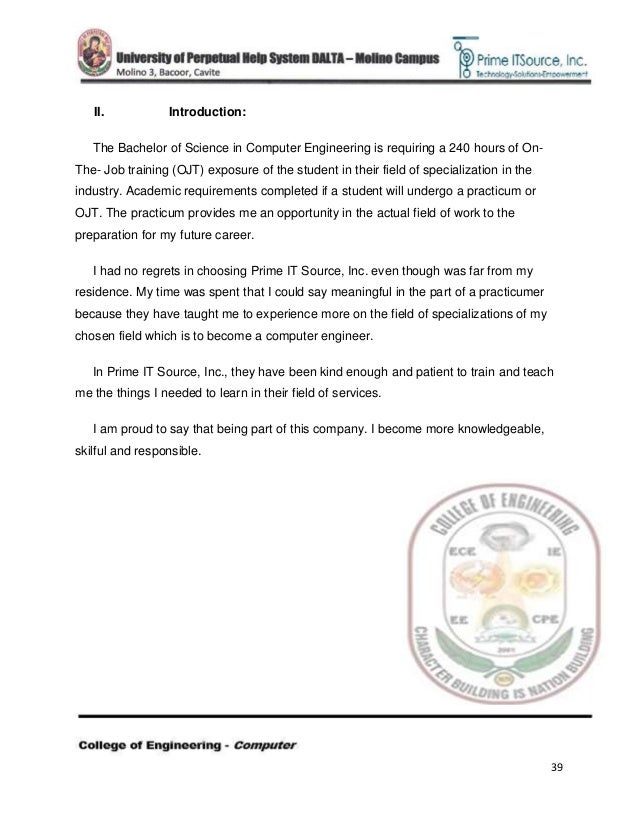 sle narrative report in science ojt narrative report sle narrative report in science ojt narrative report