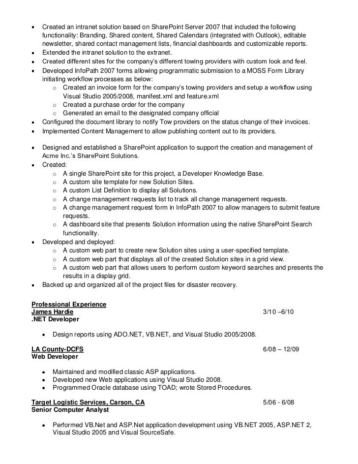 sle resume format for experienced android developer sharepoint sle resume developers 28 images sharepoint sle resume developers 28 images sle resume format for experienced android developer sharepoint sle resume developers 28 images sharepoint sle resume developers 28 images