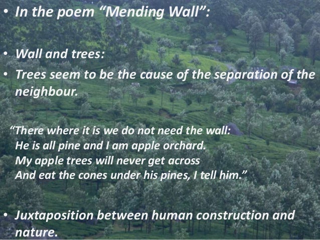theis statement on mending wall by robert frost college paper sample mending wall essay