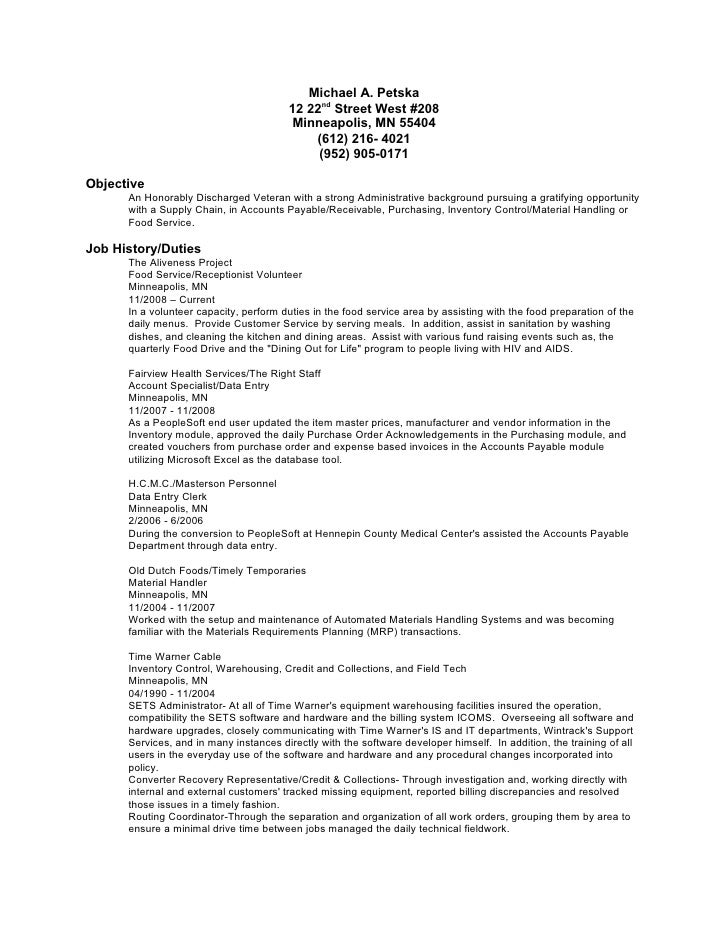 My saved resume