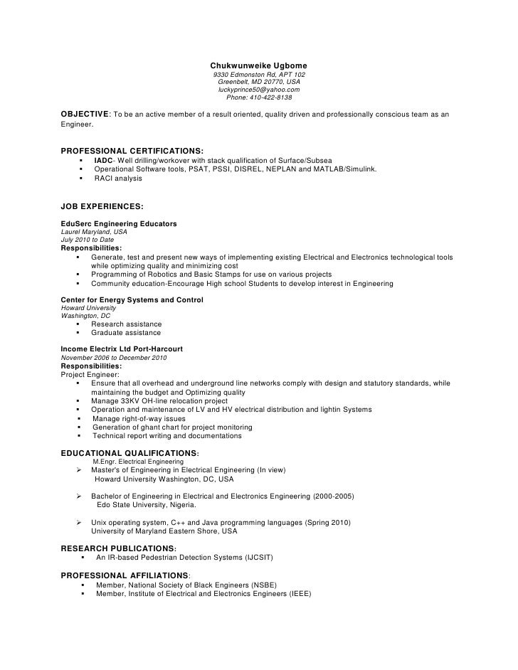 job descriptions for resumes