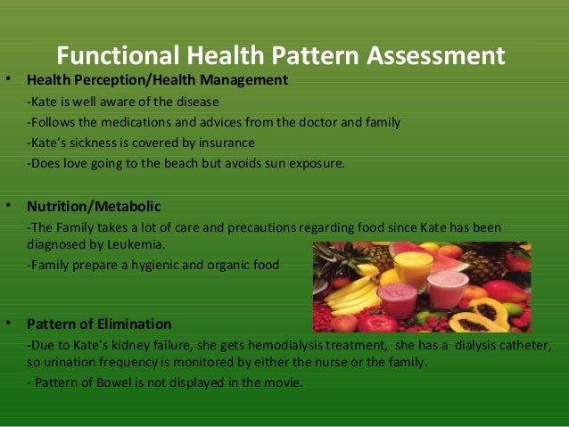gordons functional health pattern essay gordons functional health pattern essay
