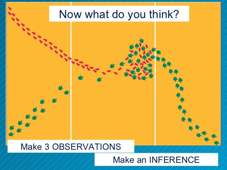 Mystery footprints-observation inference-isn