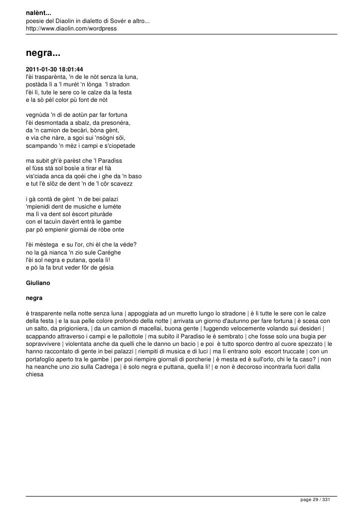 poesia matrimonio dialetto trentino