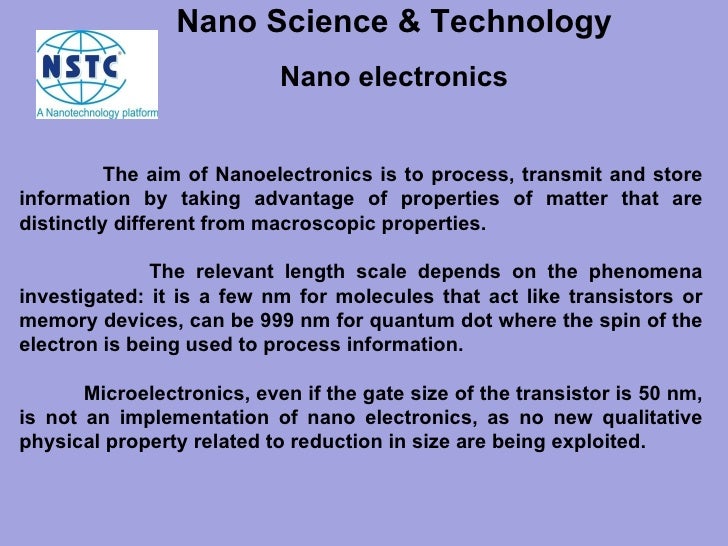 papers on nanotechnology
