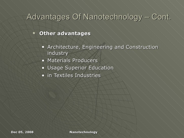 Paper presentation on nanotechnology medical applications in california