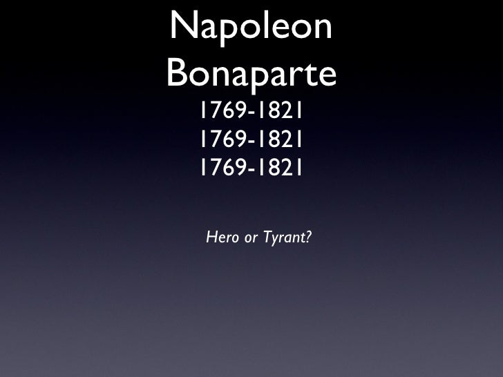 napoleon hero or tyrant essay