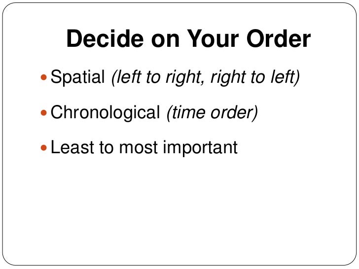 Chronological Order Essay Papers Xn