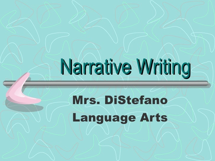 PowerPoint Narrative Writing Essay