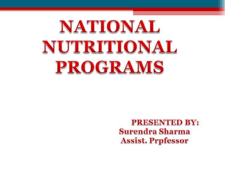 Nutritionists Programs