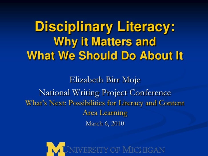 Disciplinary literacy strategies in content area classes image